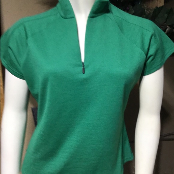 Annika Cutter & Buck Green Top - Picture 7 of 16